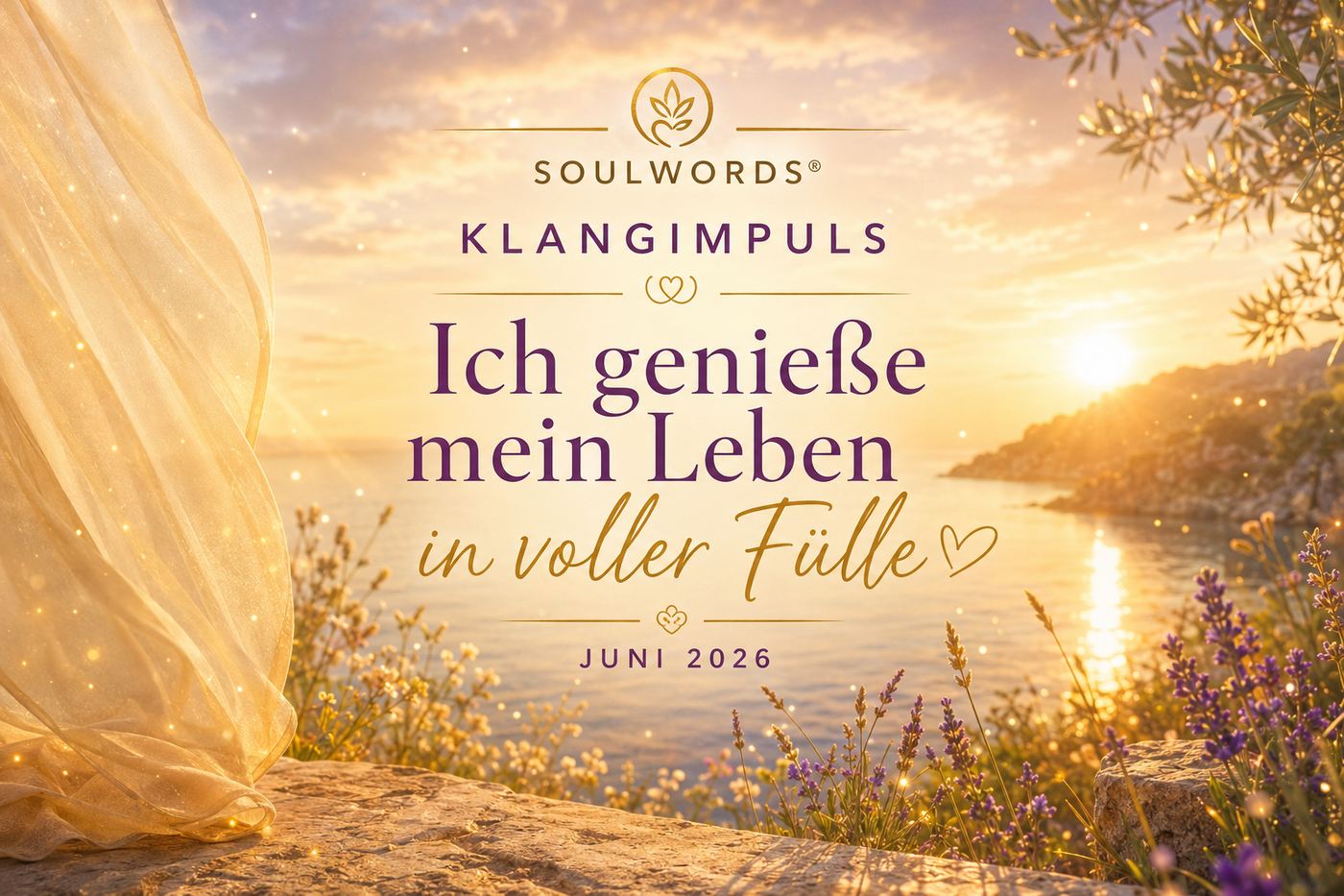 Ich genieße mein Leben in voller Fülle