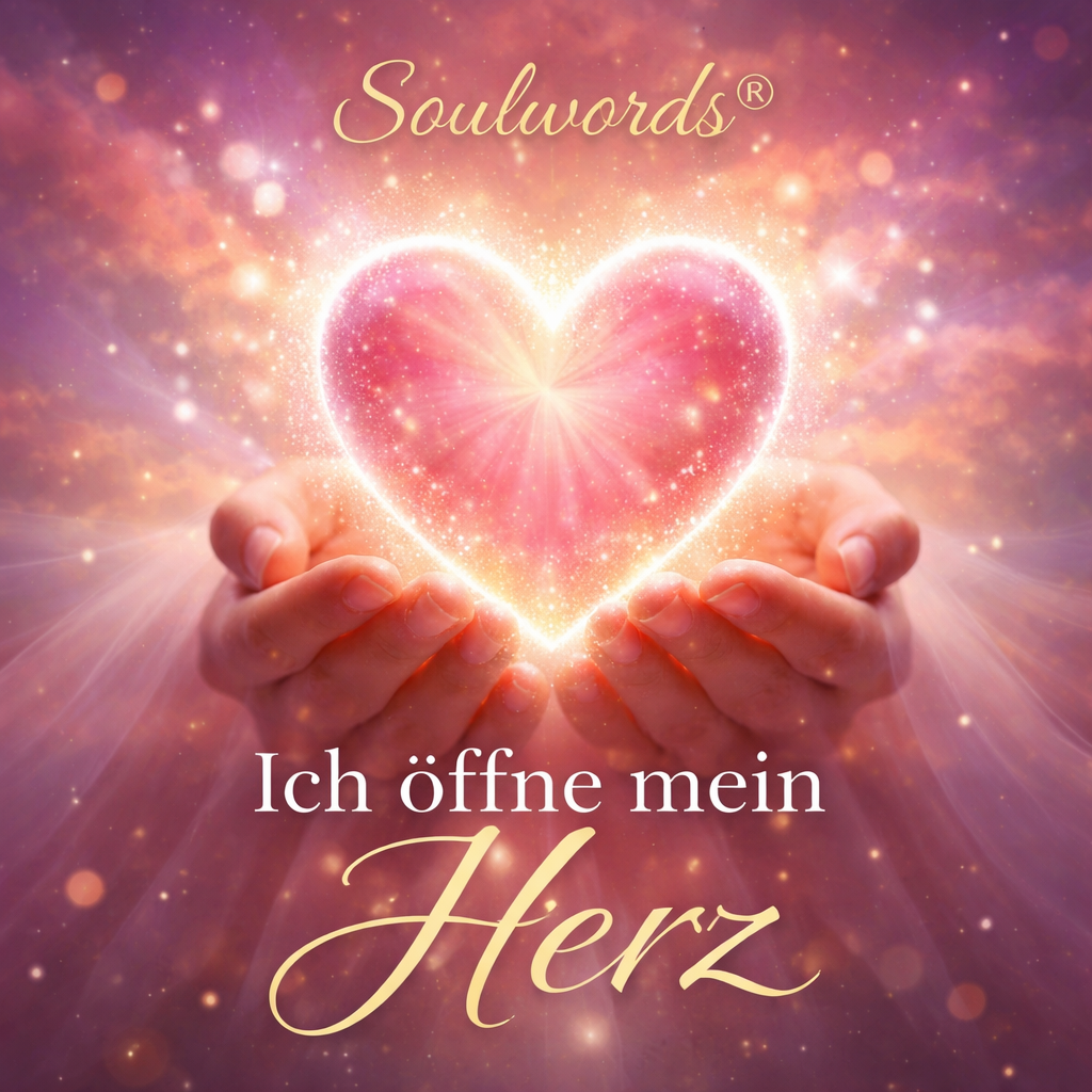 Ich öffne mein Herz